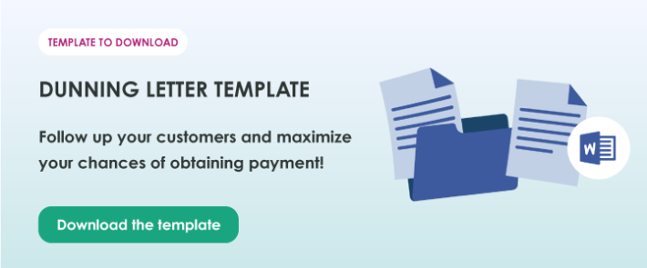 invoice dunning letter