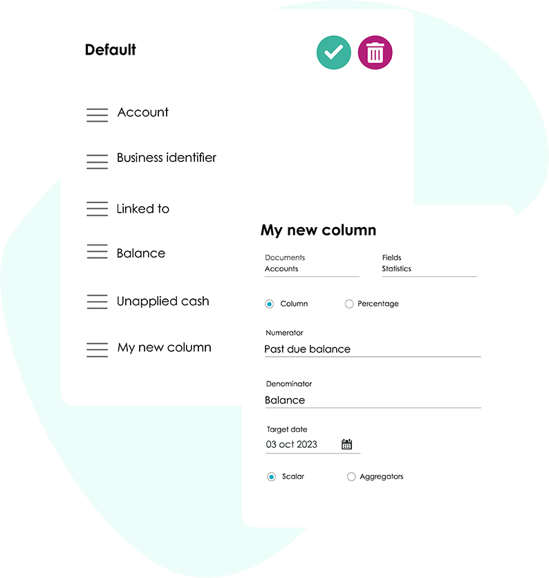 Cree su espacio de trabajo ideal con sus propias columnas de datos