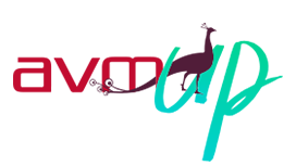 Logotipo del socio avm-up