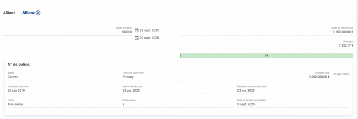 Connecteur Allianz Trade